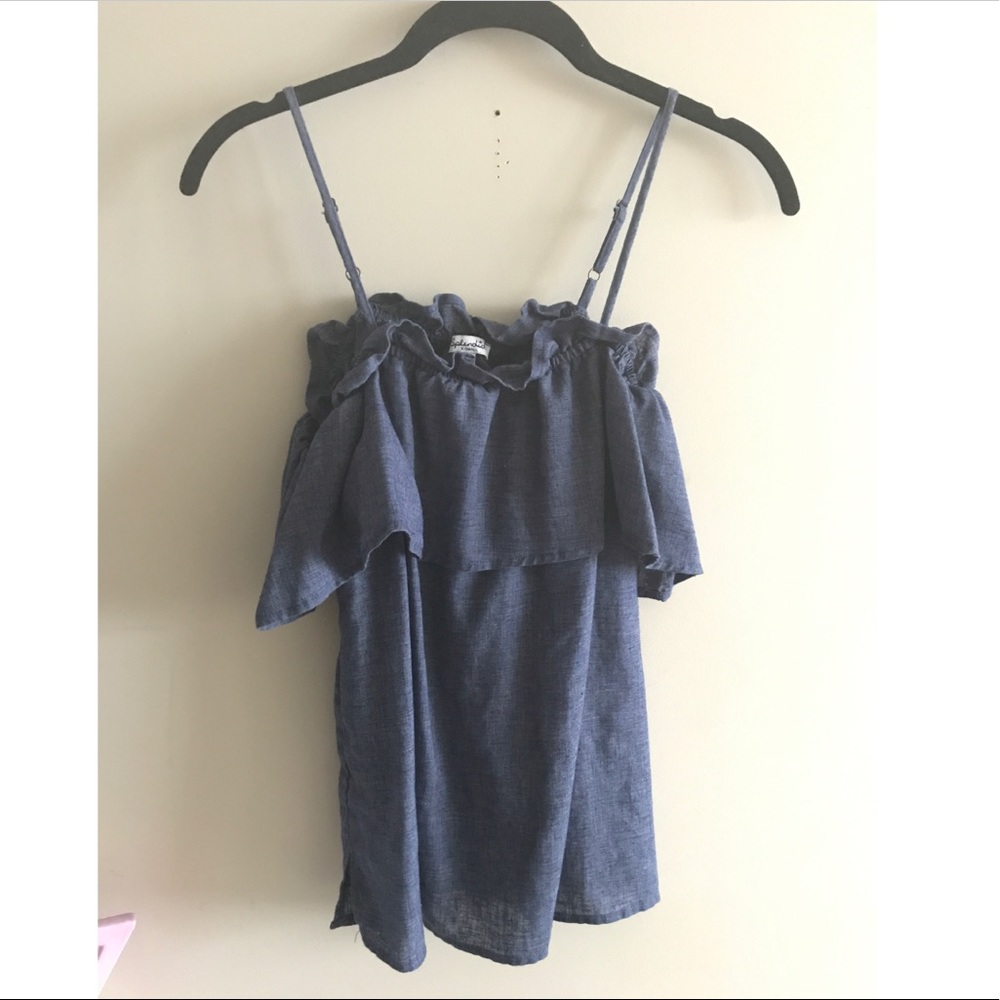Splendid Linen Tank